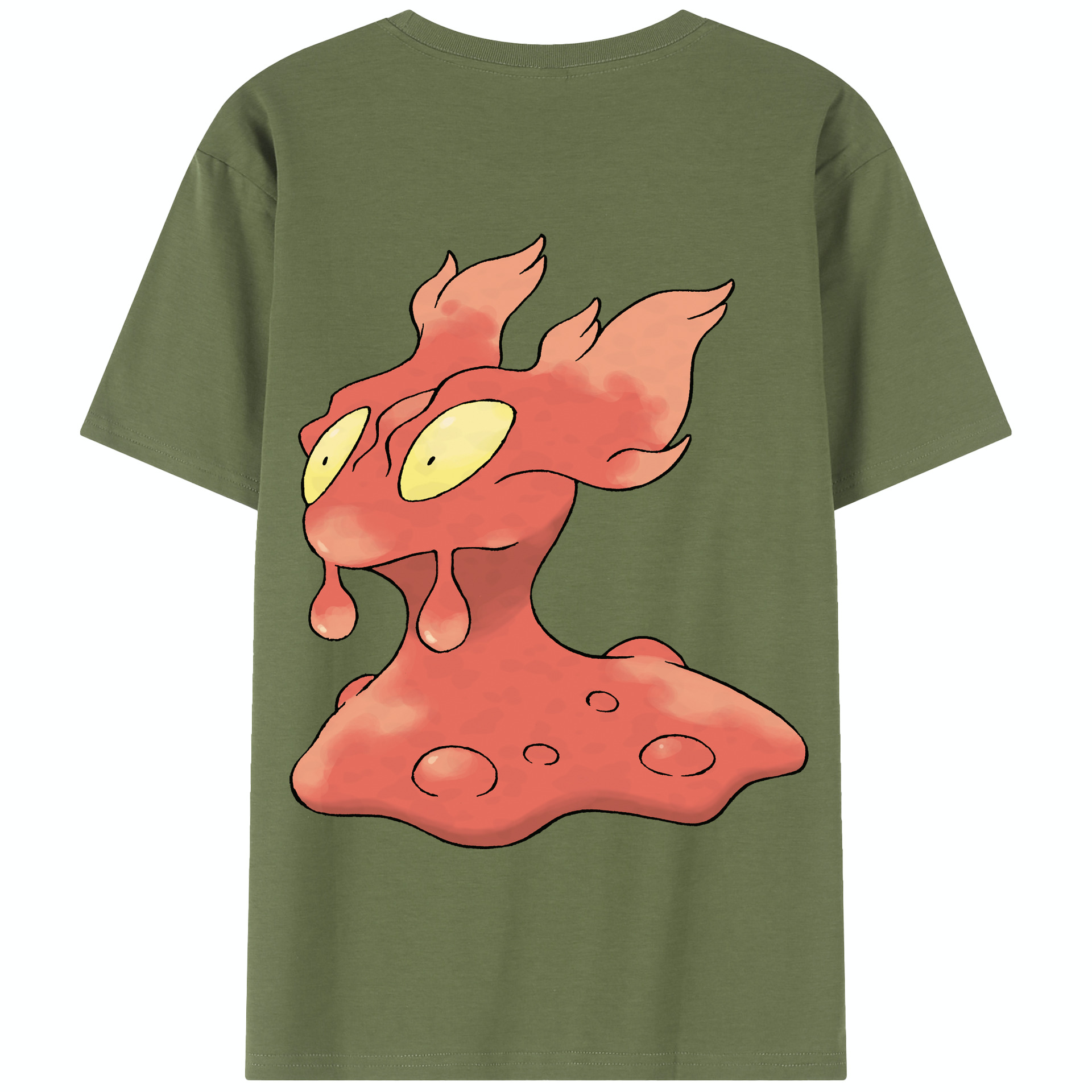 （画像用） ポケットモンスター Pokémon 綿100％半袖Tシャツ（背面プリント）